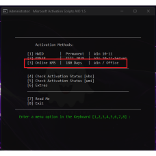 Hướng dẫn sử dụng Activation Script để ẩn thông báo phần mềm