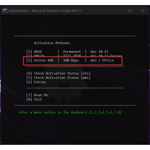 Hướng dẫn sử dụng Activation Script để ẩn thông báo phần mềm