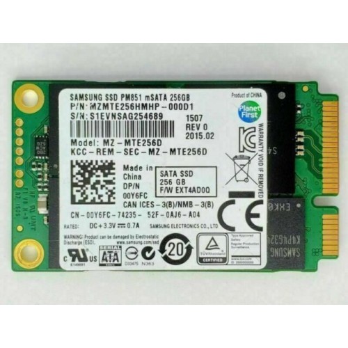 256 GB SSD mSata (Samsung SanDisk Micron Lite-on Intel…) (ổ cứng laptop)