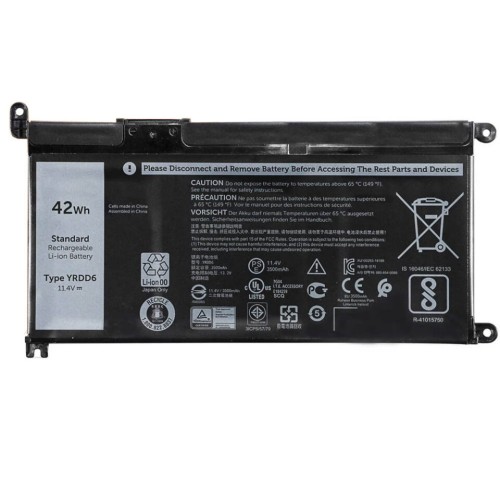 Pin dùng cho Dell Inspiron 5481,5490,5581,5590,3480,5482,5493,5593,Vostrol 3480,3490, Inspiron 7586, 5482,5485,5491,3310 2 trong 1,3493,3582,3593,3793,5493,5590,5591,5594,5598,3583,3584,Vostro 3491, 5481,5581,5490,5590,Vostro 3405 (0YRDD6,1VX1H,01VX1H,VM7