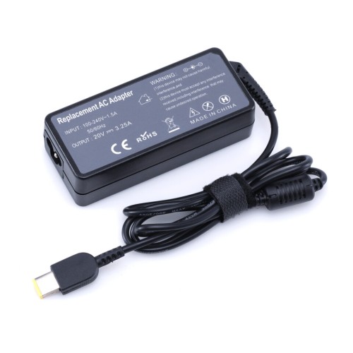 Cục Sạc Tốt 20V-3.25A (Đầu vuông) Cho Laptop Lenovo X240,X250,X260, T440,T440P,T440S,E440,E431,T431S,T450,T460