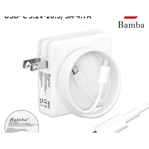 Cục Sạc Tốt 20.5V-4.7A (Usb C) 96W Cho Apple A1990,A1707,A2141,A2166