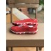 Jazaru - Đỏ hoàng gia (đỏ sáng), da lộn nguyên miếng, size 37 - Giày thể thao, Giày chính hãng, Giày Pháp